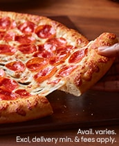 $9.99 Large 1-Topping Pizza