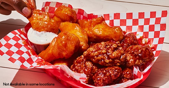 Pizza hut store wing menu
