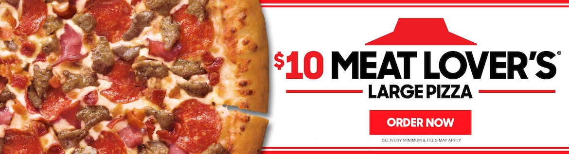 $10 Large Meat Lover's Pizza