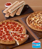 BOOK IT! Bundle - 2 Large Pizzas and Breadsticks