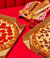 BOOK IT! Bundle - 2 Large Pizzas and Breadsticks