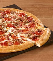 Order Meat Lover's® Pizza food online from Pizza Hut store, Wadsworth on bringmethat.com