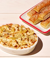 Oven-Baked Chicken Alfredo Pasta