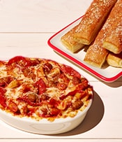 Oven-Baked Italian Meats Pasta