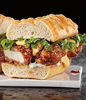 Order Honey BBQ Chicken Sandwich food online from Pizza Hut store, Wadsworth on bringmethat.com