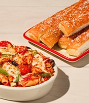Oven-Baked Veggie Pasta