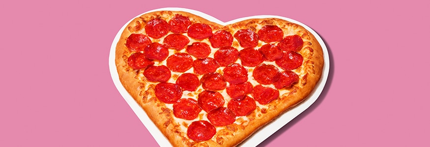 Heart Shaped Pizza