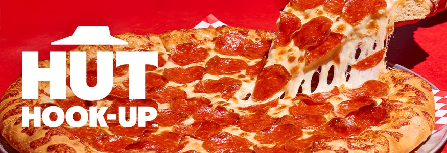 Hut Hook-Up - Free Pizza